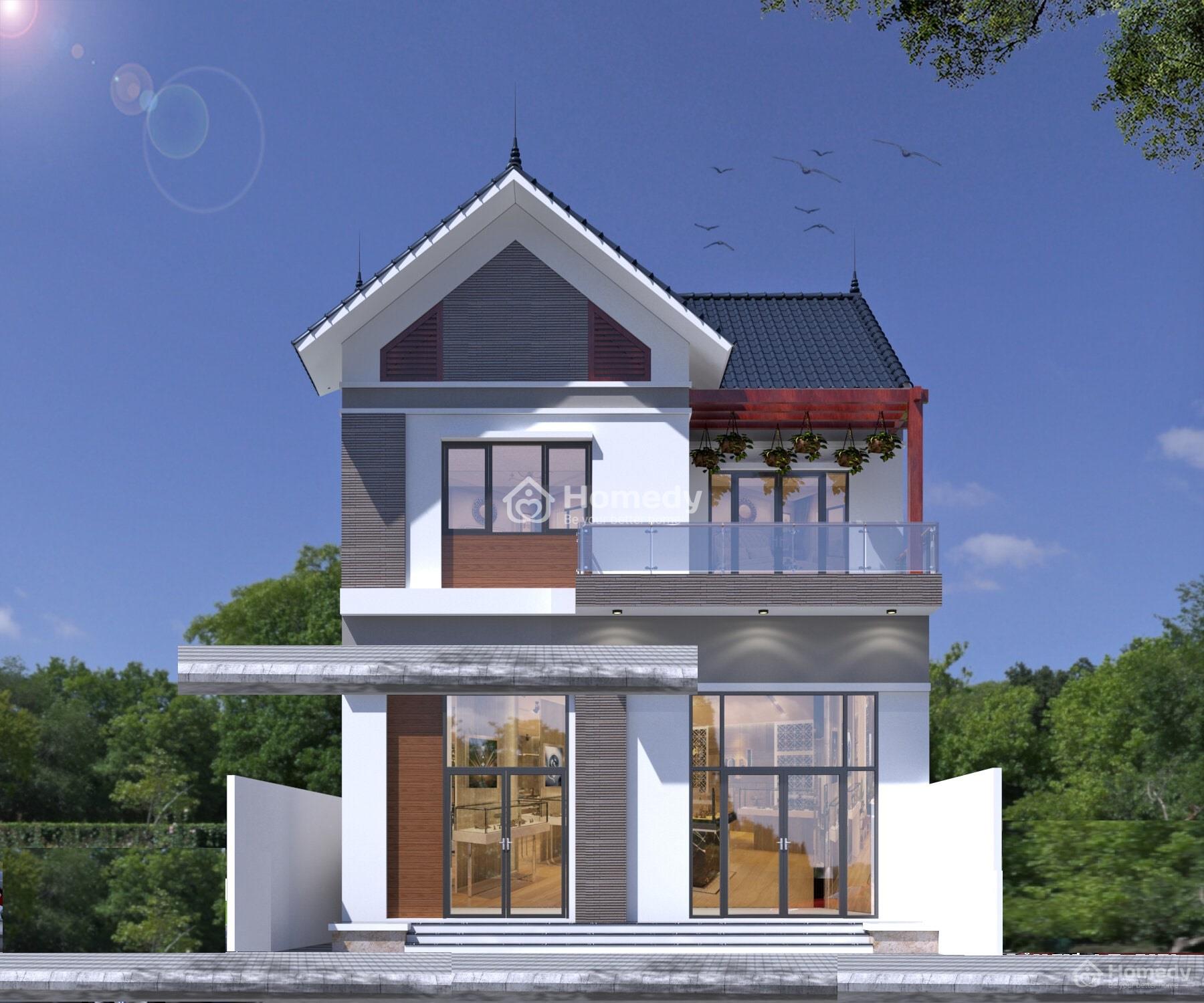 mẫu nhà 100 triệu