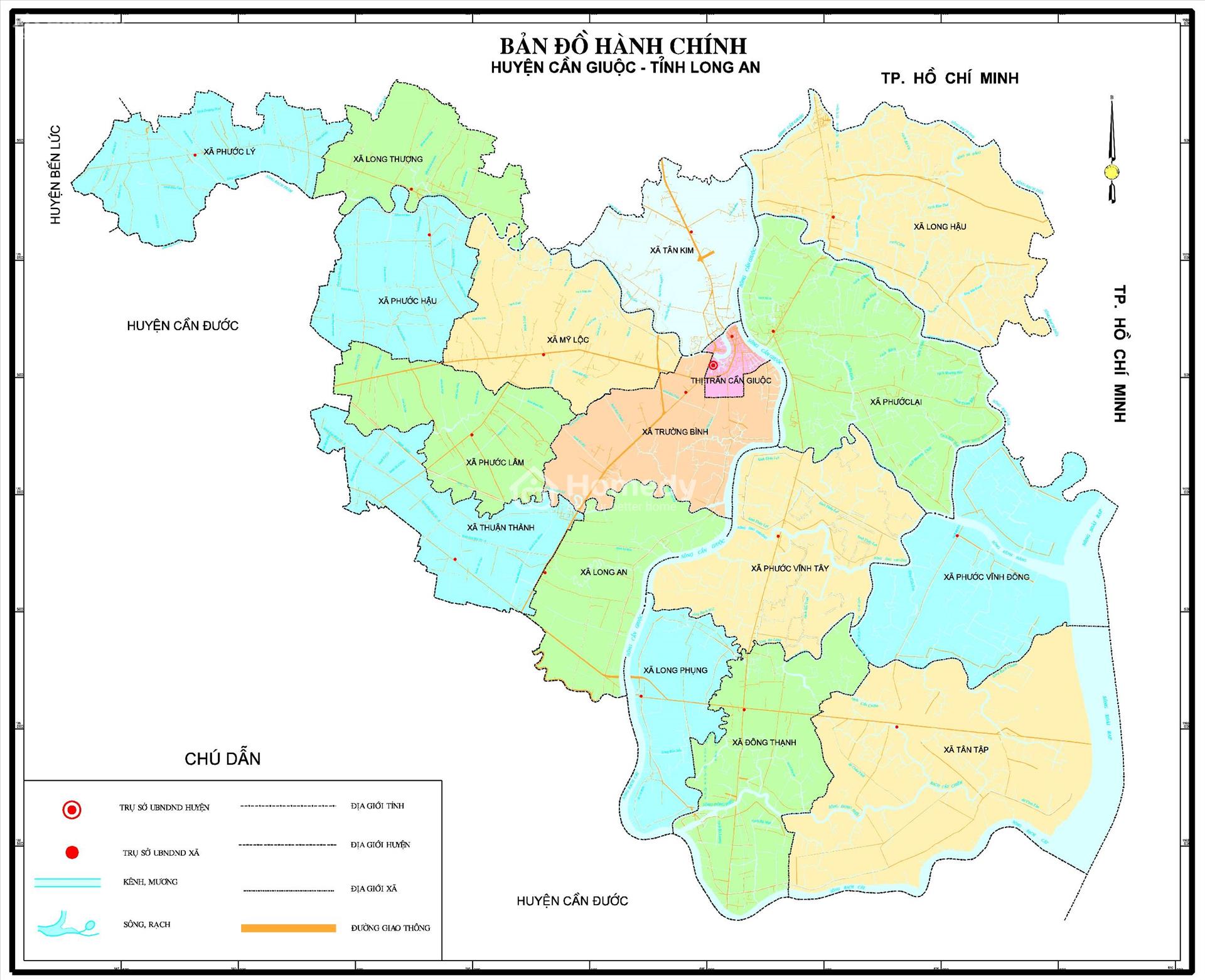 bản đồ quy hoạch cần giuộc