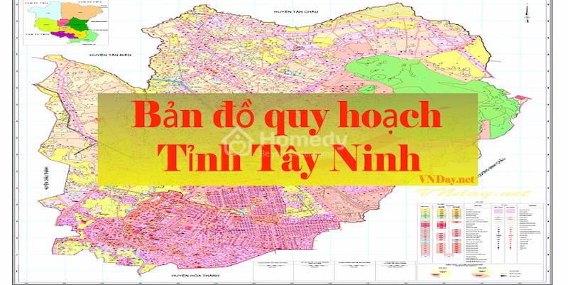 bản đồ quy hoạch Tây Ninh