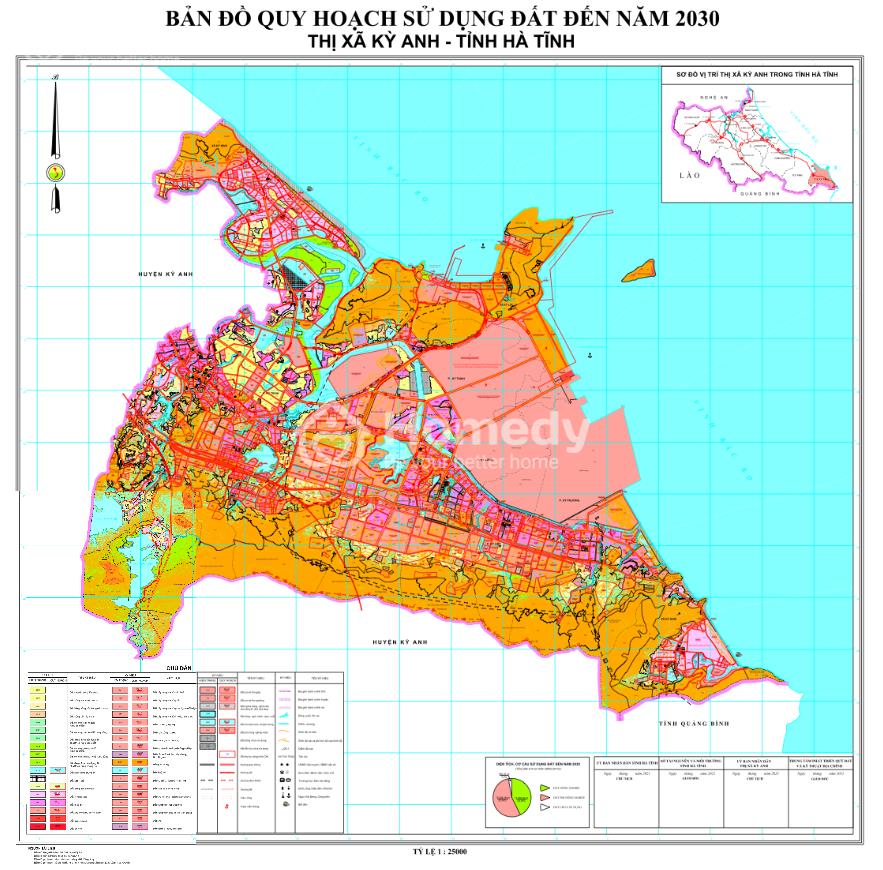 Bản đồ quy hoạch thị xã Kỳ Anh giai đoạn 2021 - 2030