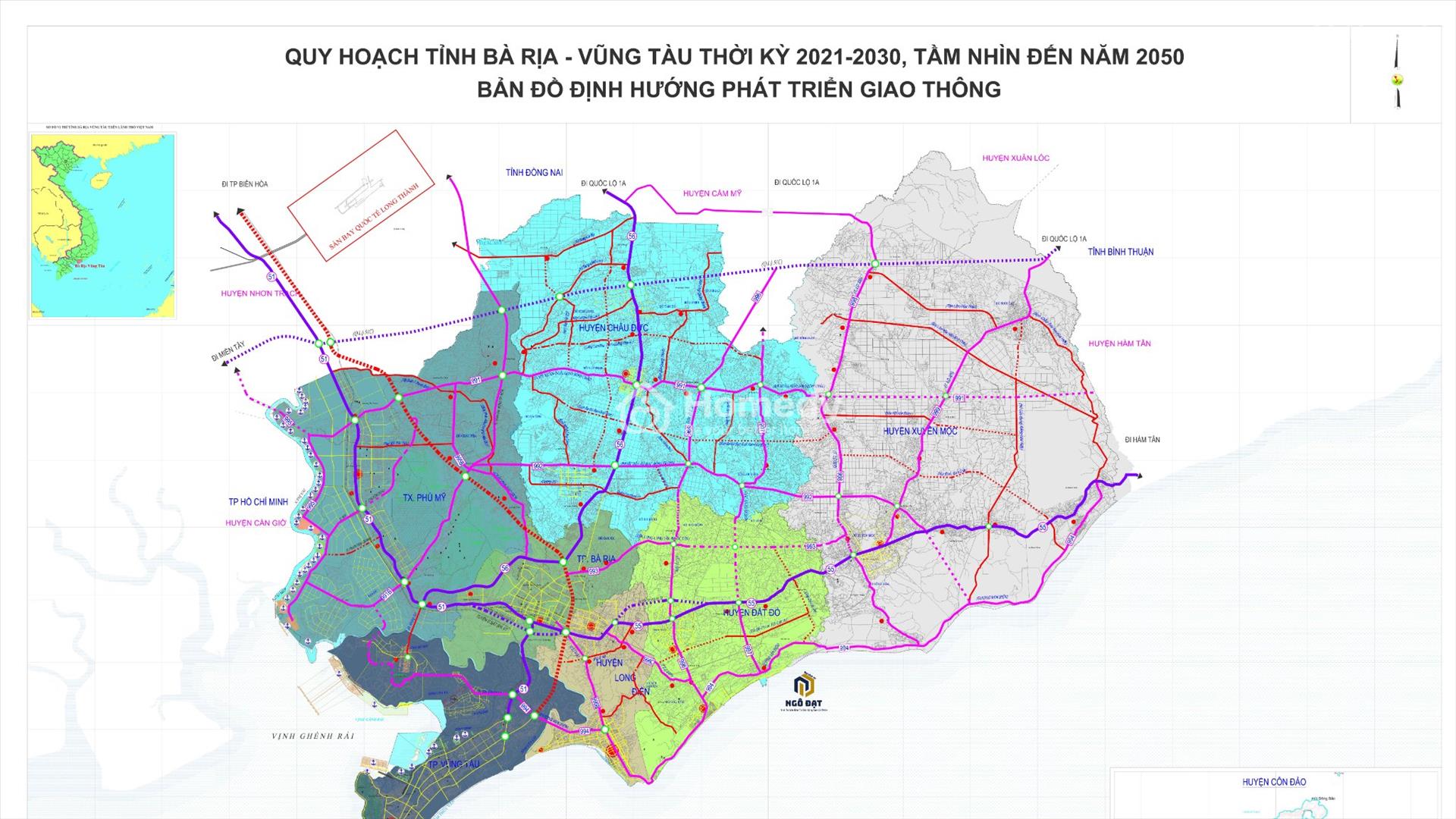 bản đồ quy hoạch Vũng Tàu