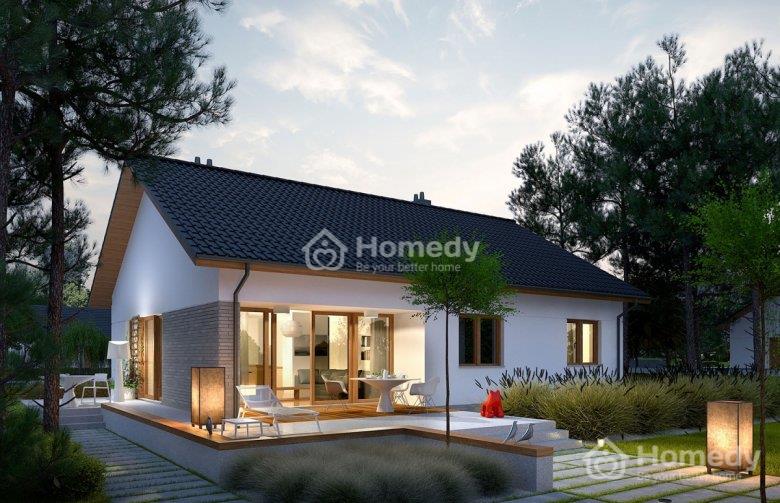 100m2 xây nhà cấp 4 3 phòng ngủ được không?