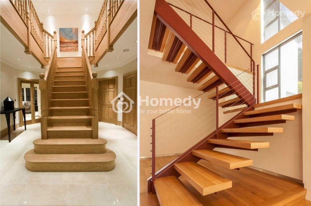 Cách chia cầu thang 21 bậc