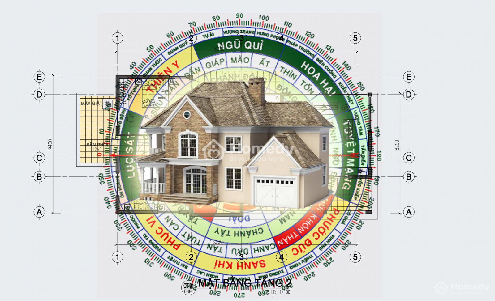 Cách hóa giải hướng nhà xấu ngũ quỷ đơn giản, biến hung thành cát
