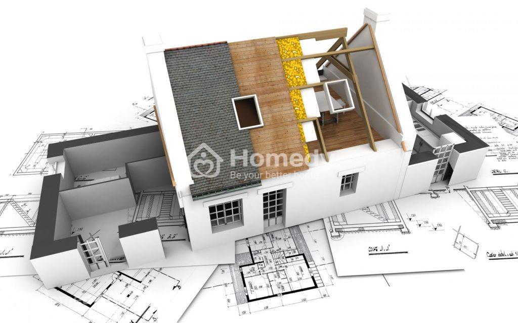 chi phí xây nhà 2 tầng 5x15m