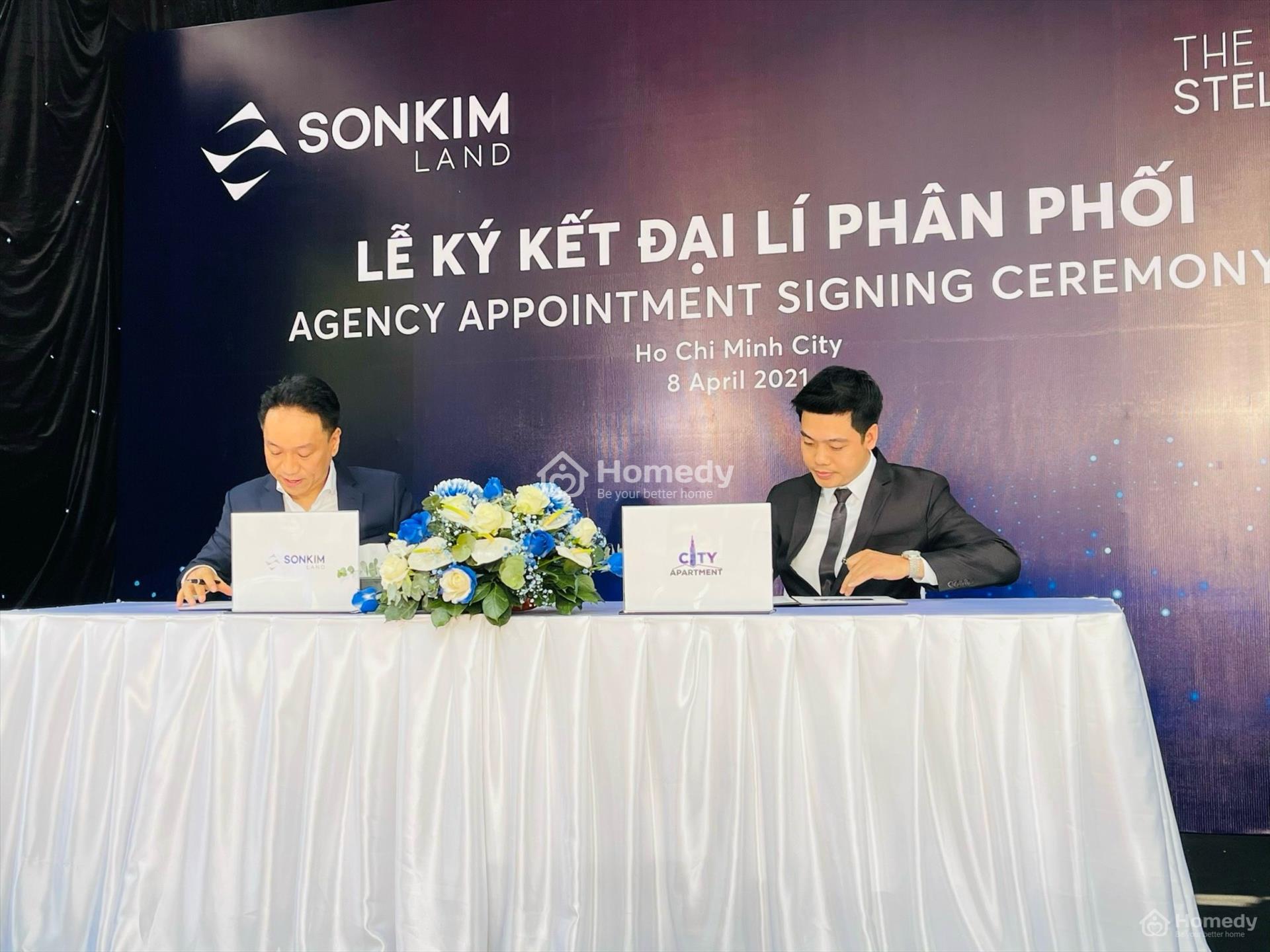 Kí kết hợp tác giữa City Apartment và chủ đầu tư Sơn Kim Land
