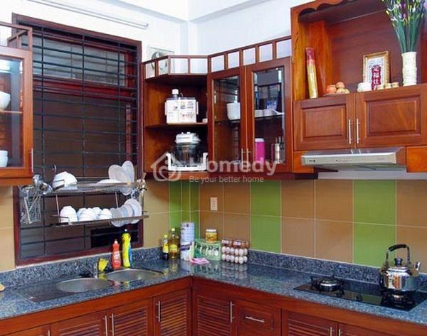 Bố trí phòng thờ trên phòng bếp là không tốt