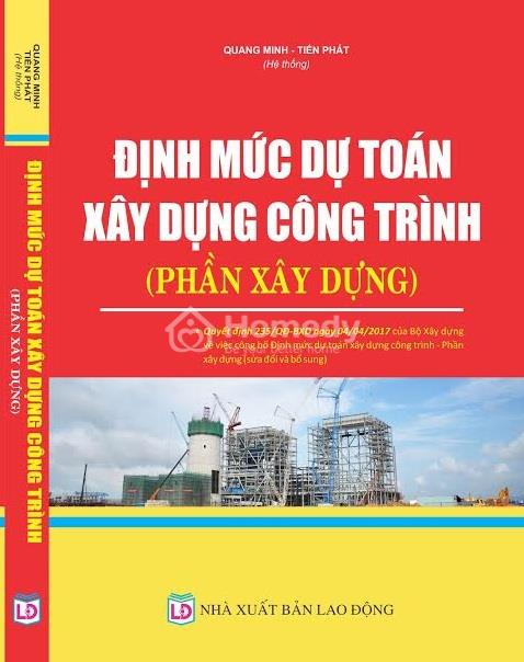 định mức dự toán xây dựng công trình