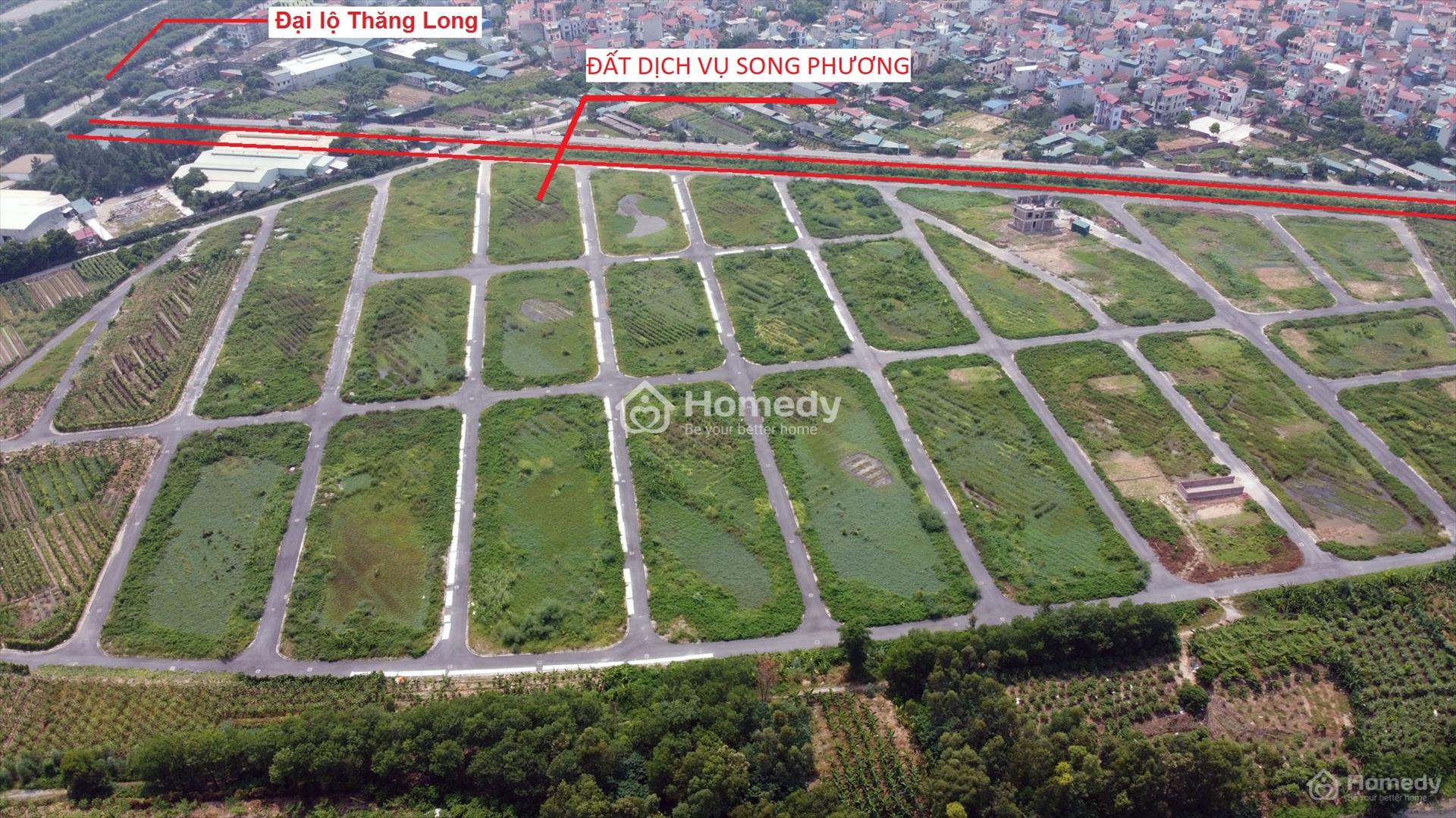 giá đất song phương hoài đức