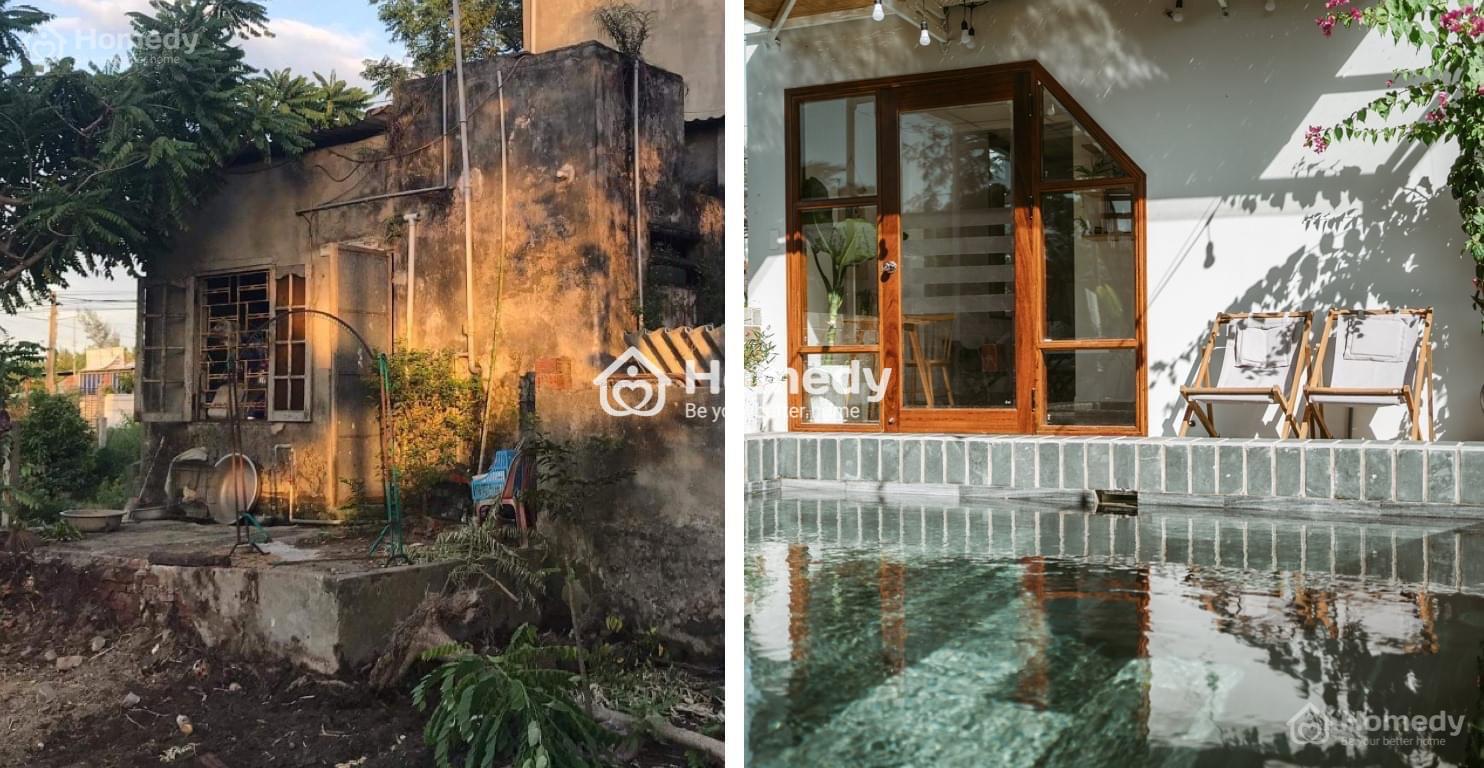 Mua nhà cũ nát, tân trang rồi bán lại