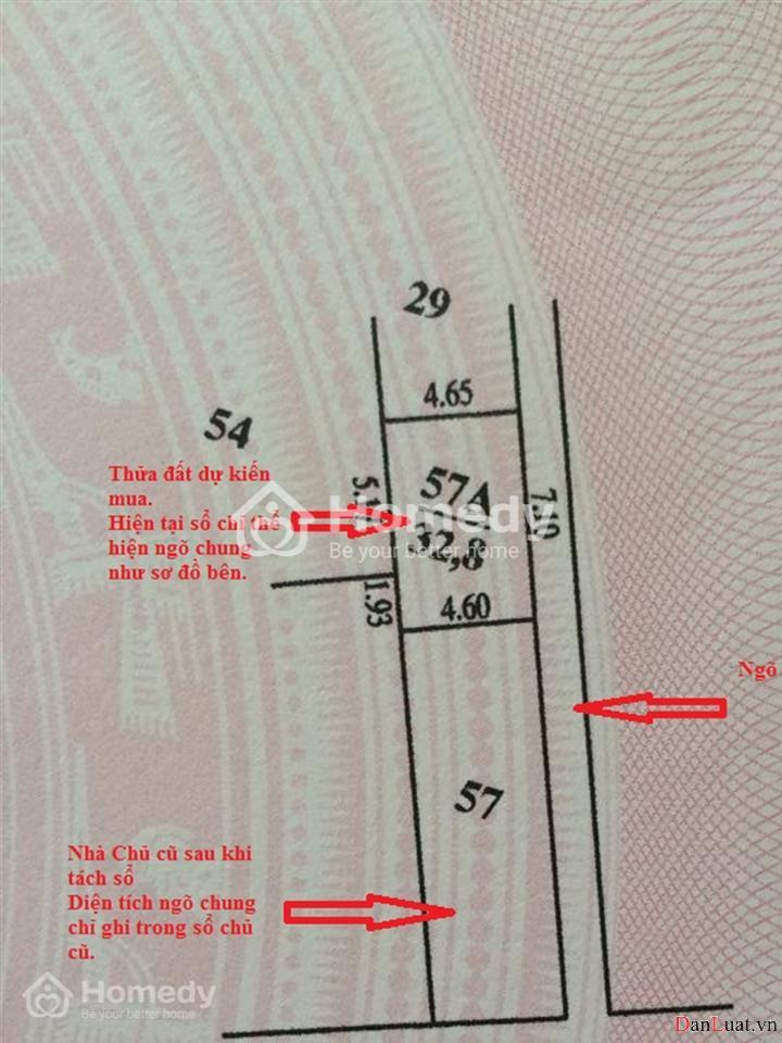 Quy định ghi nhận lối đi chung thể hiện trên sổ đỏ