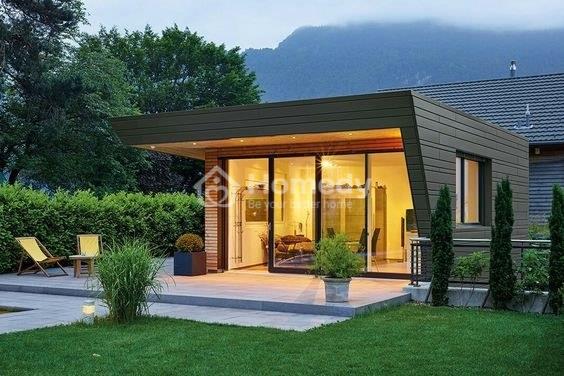 Mẫu mặt tiền nhà ống đẹp 1 tầng hiện đại