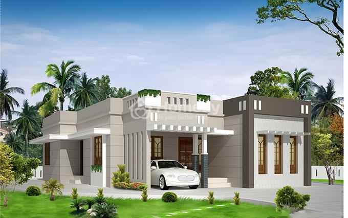 Mẫu nhà cấp 4 120m2 3 phòng ngủ 1 thờ đẹp