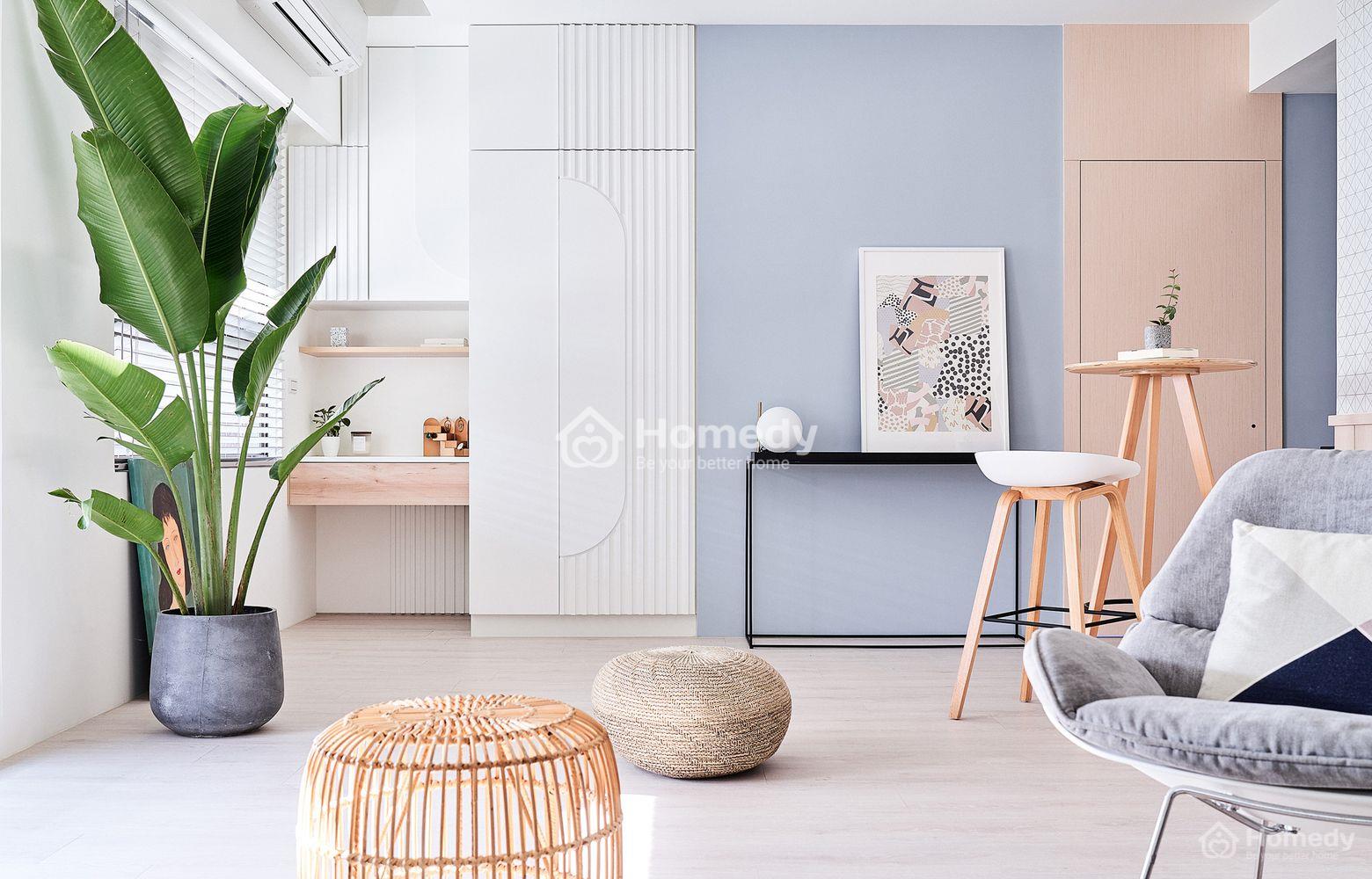 Phối màu sơn nhà cho người mệnh Thủy
