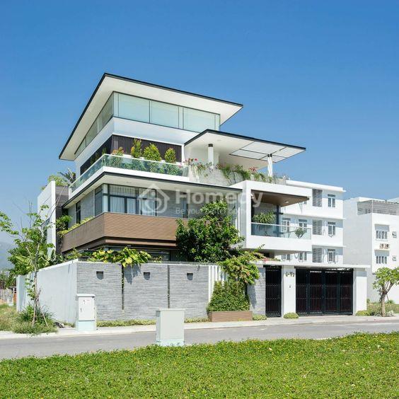 Nhà 3 tầng đẹp thiết kế 1 tum