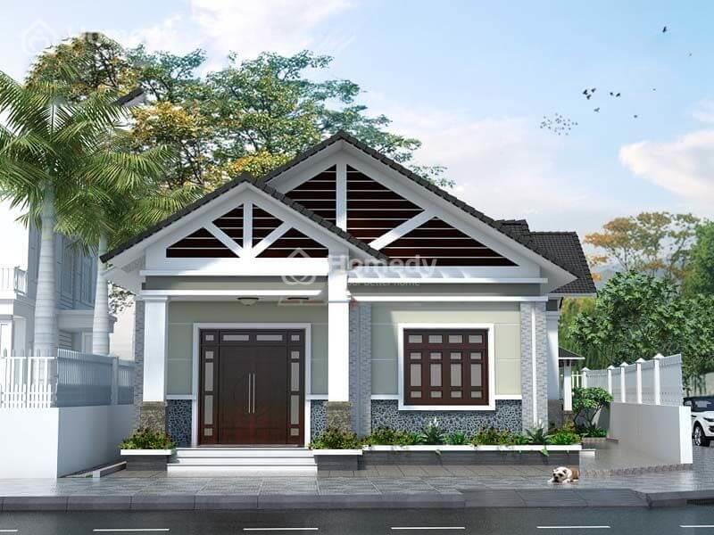 Nhà cấp 4 4 phòng ngủ tiền sảnh đối diện phòng thờ