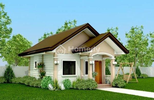Nhà cấp 4 có 4 phòng ngủ rộng 100m2
