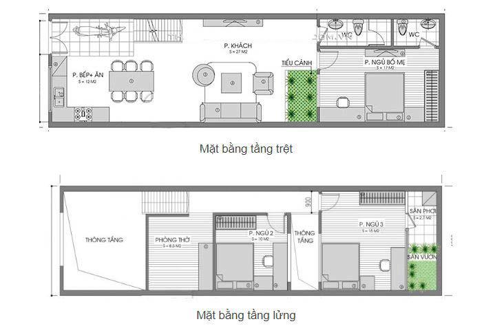 Nhà cấp 4 gác lửng 200 triệu 3 phòng ngủ