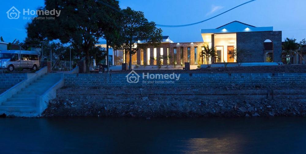 Mẫu nhà chữ l 1 tầng mái bằng độc đáo