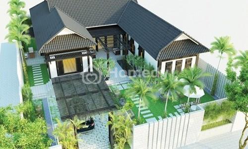Mẫu thiết kế nhà chữ U 3 phòng ngủ đẹp 2021
