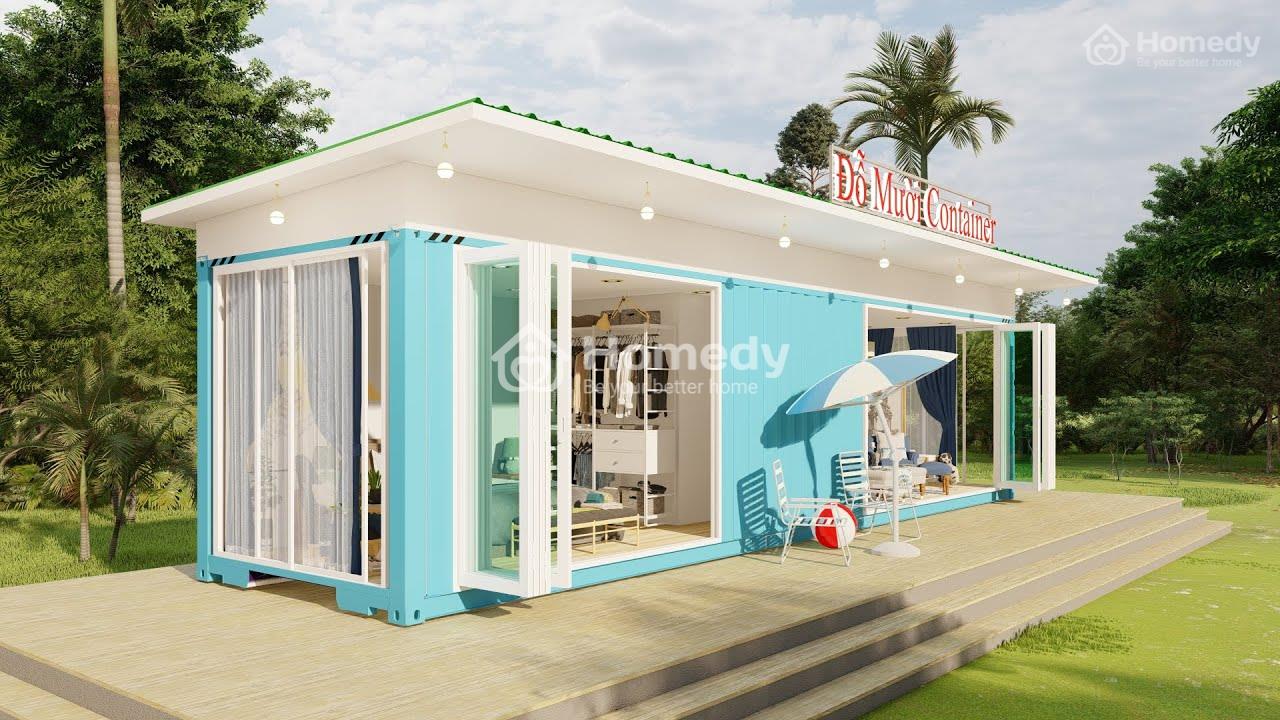 nhà container là gì, nhà container có nóng không