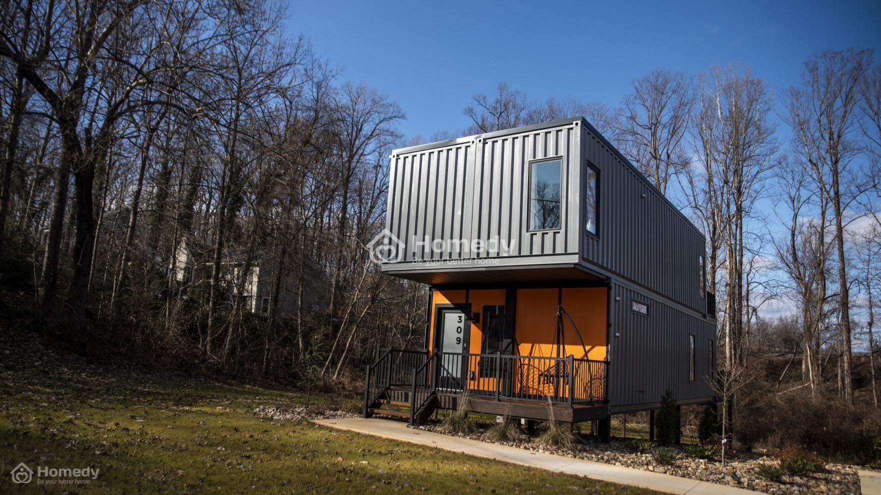 nhà container là gì, nhà container có nóng không