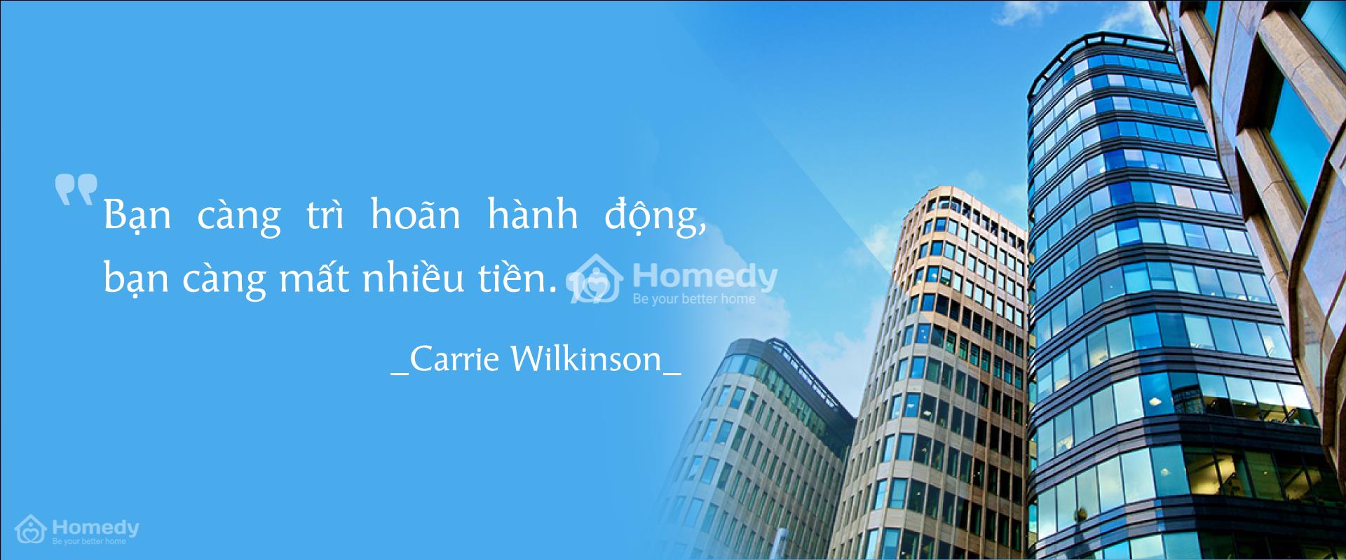 Mộ trong những câu nói hay về bất động sản