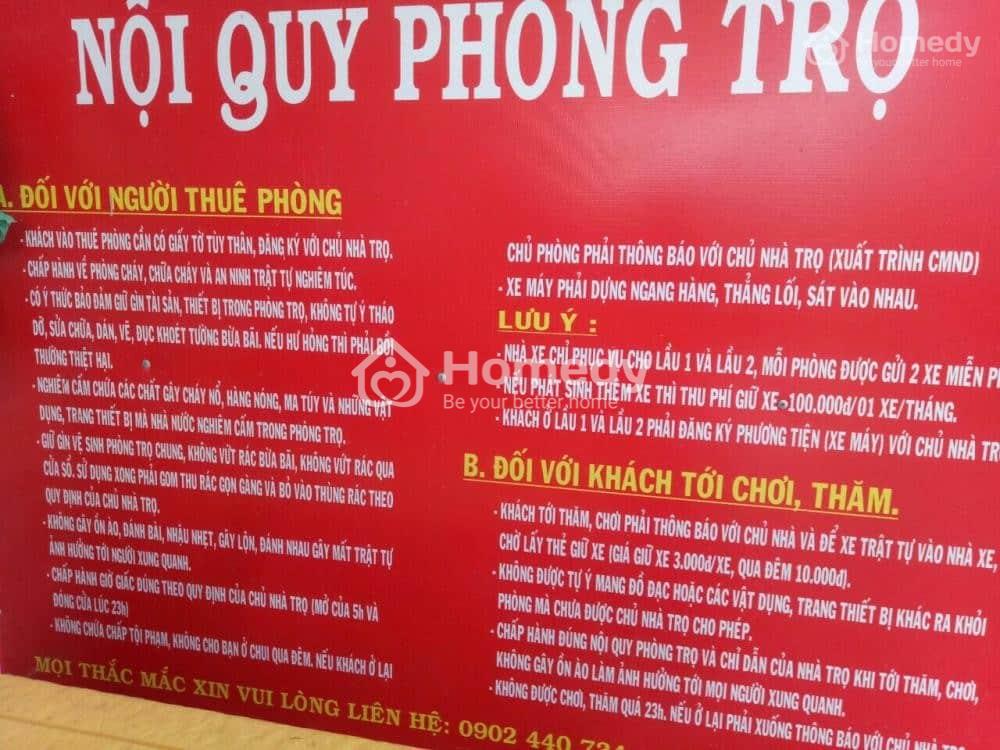 Nội quy nhà trọ là gì?