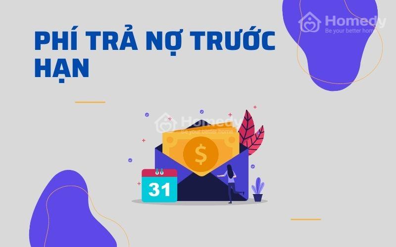 phí phạt trả nợ trước hạn