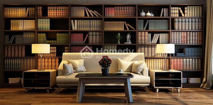 Mẫu thiết kế phòng đọc sách sang trọng
