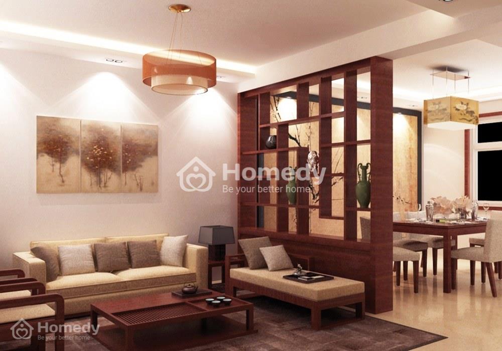 phong thủy phòng khách và bếp