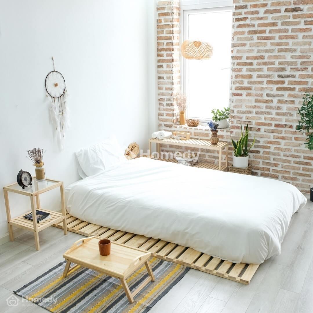 setup phong ngu nho khong can giuong