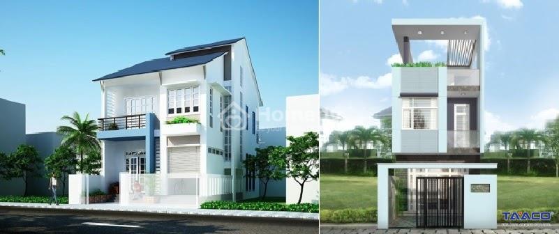 Ý nghĩa của việc sơn mặt tiền nhà màu trắng