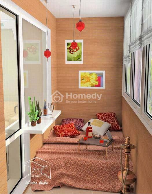 Sửa ban công thành phòng ngủ