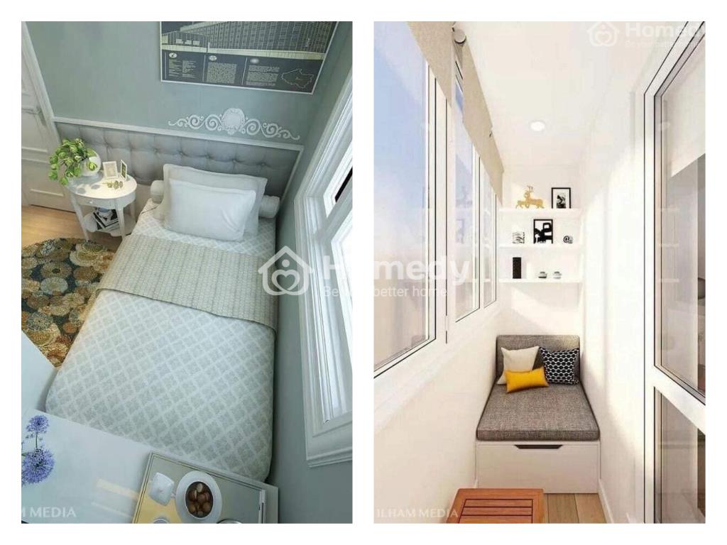 Sửa ban công thành phòng ngủ