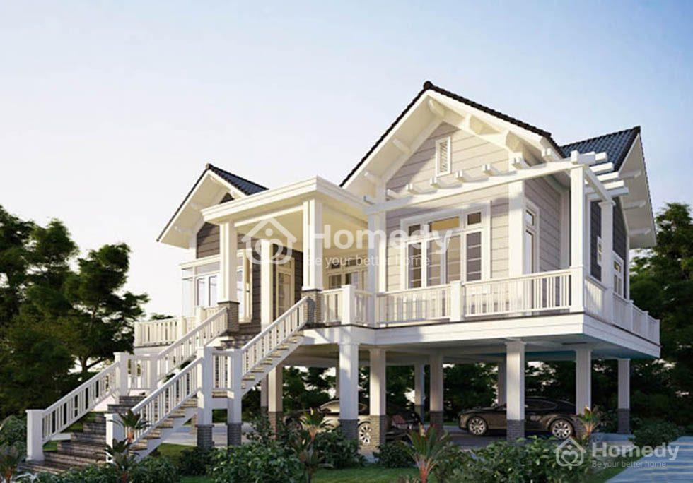 Nhà sàn gỗ truyền thống