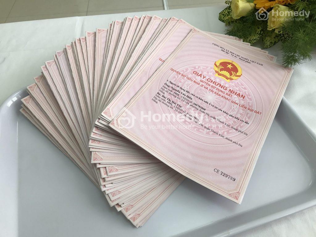 Sổ hồng chung cư là giấy chứng nhận quyền sở hữu nhà ở