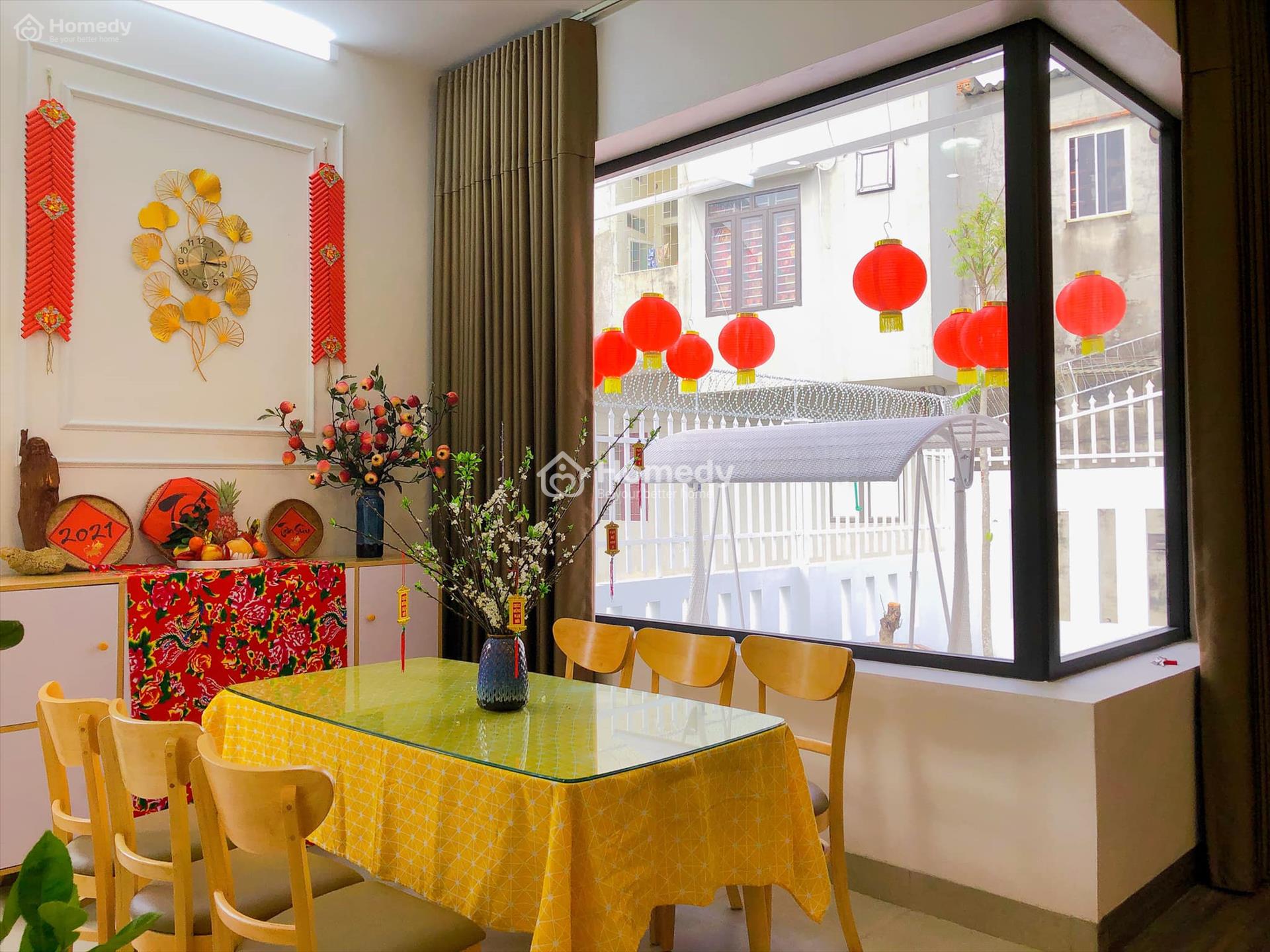 trang trí nhà ngày Tết bằng đồ handmade