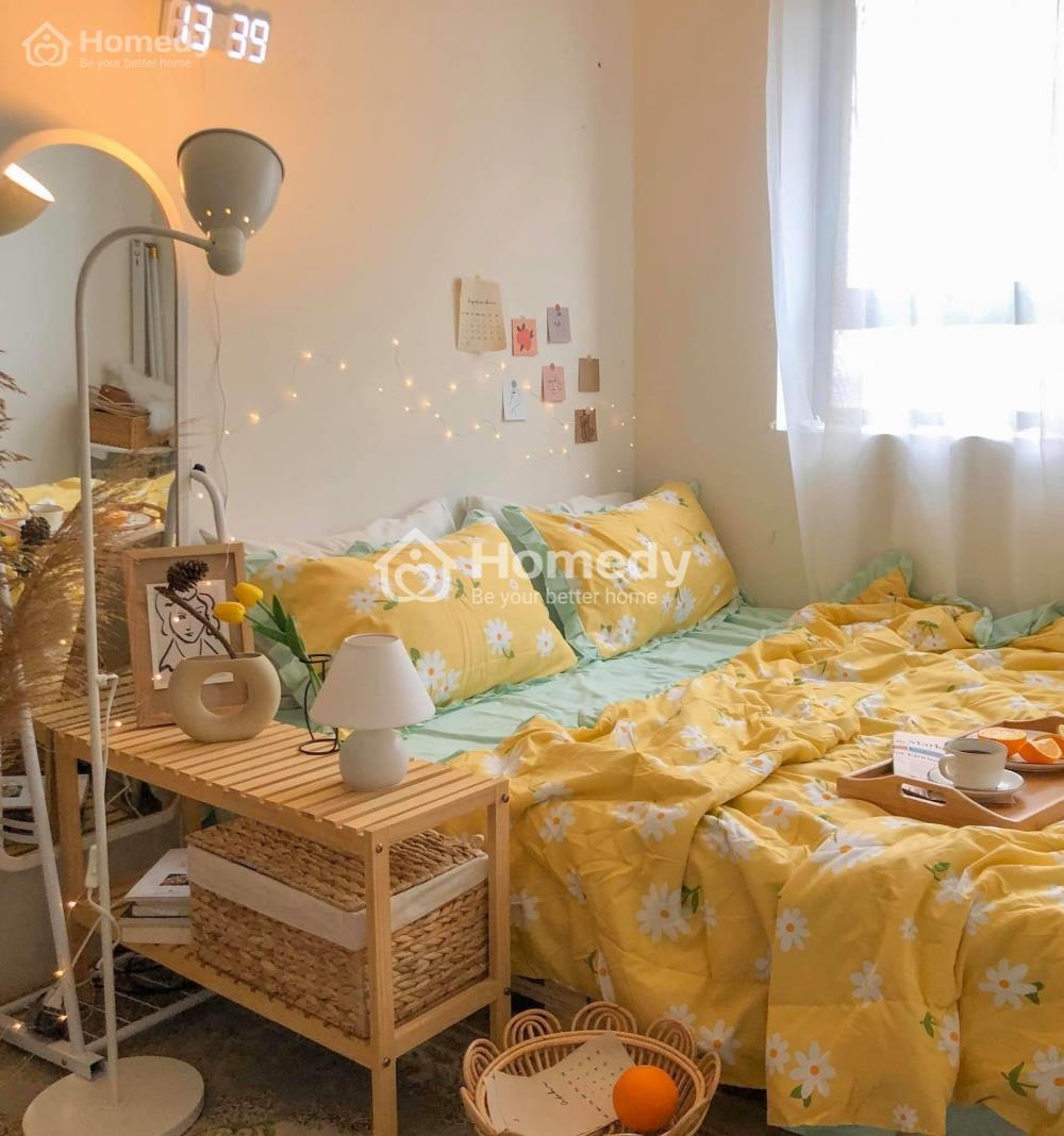 trang trí phòng ngủ bình dân