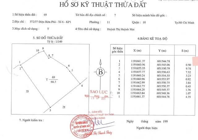 Trích lục sơ đồ thửa đất là gì?