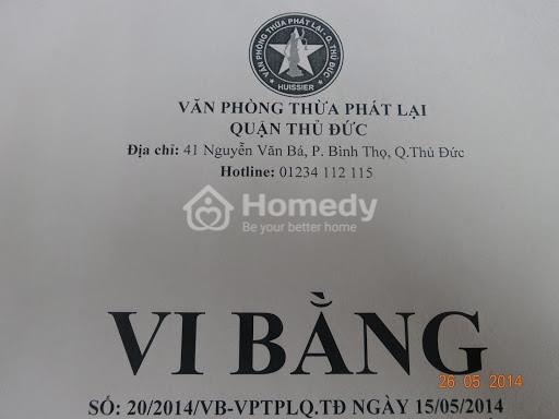 Mua nhà bằng vi bằng không đảm bảo về mặt pháp lý