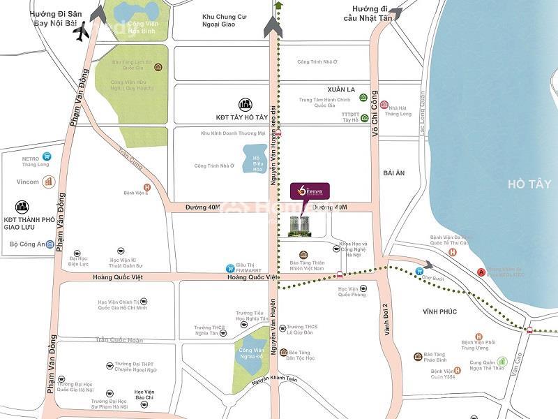 dự án 6th Element Tây Hồ Tây