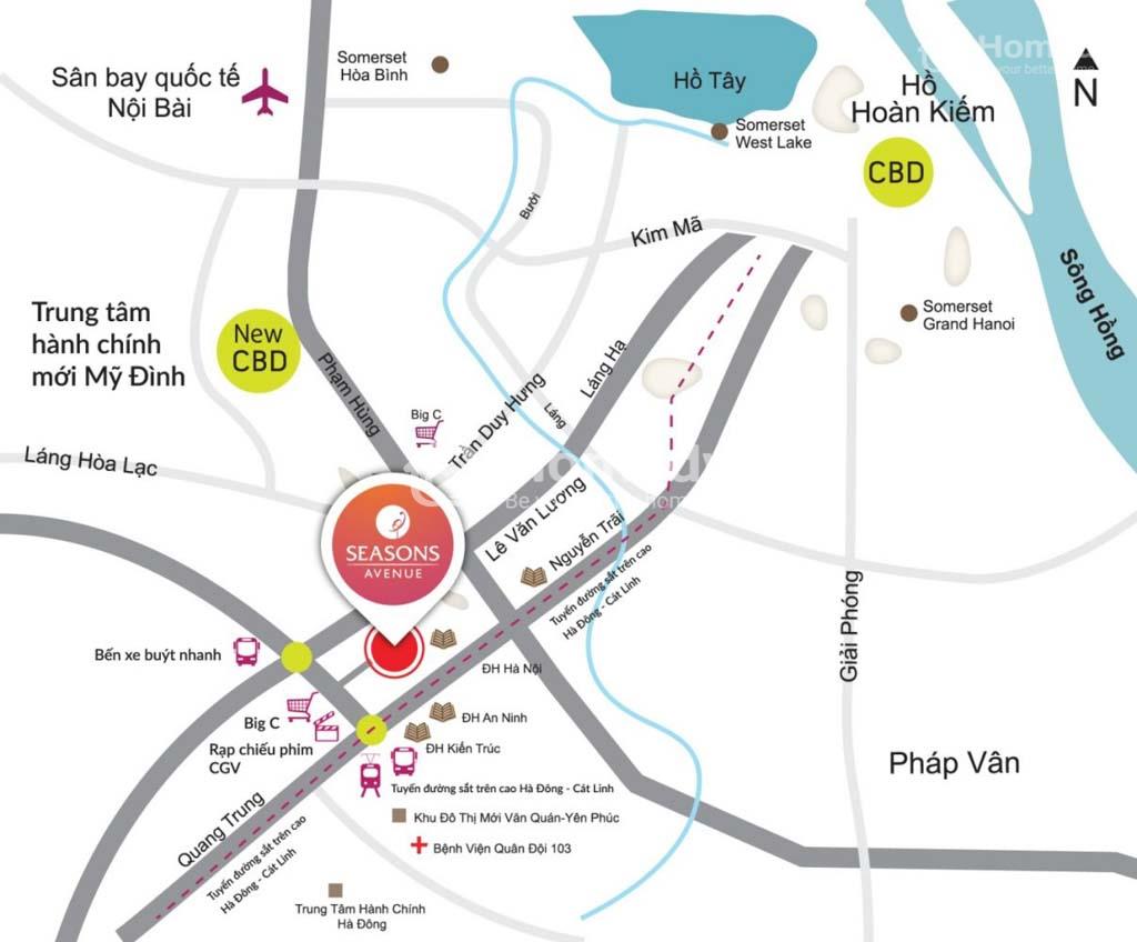 Season Avenue Hà Đông của CĐT CapitaLand